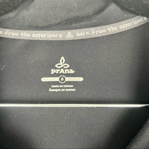 Prana Lightweight Full Zip Sweatshirt Gray S - Picture 2 of 5